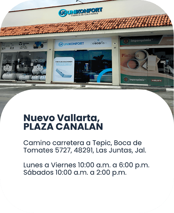 Ubicación de la sucursal en Puerto Vallarta
