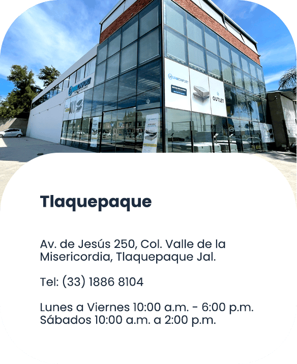 Ubicación de la sucursal en Tlaquepaque