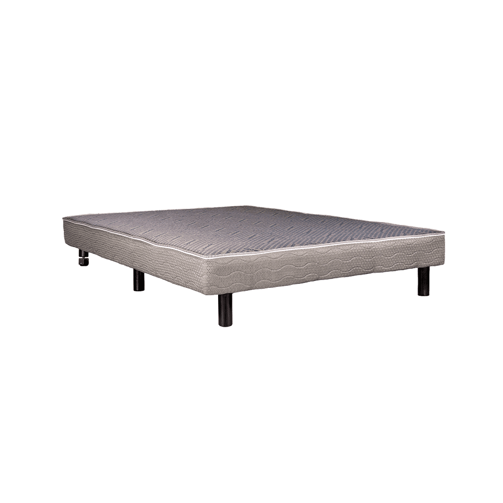 BASE BOX RÍGIDO PLATA UNIKONFORT